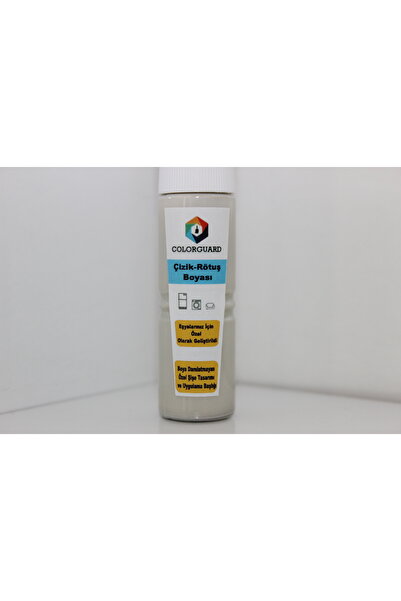 COLORGUARD Krem 2 in 1 İğneli ve Fırçalı Şişe Ahşap ve Metal Mobilya Rutuş-Rütüş-Rötuş Boyası Kalemi