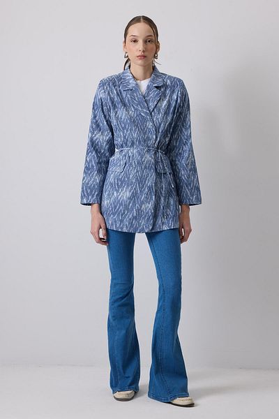Touché Privé Padded Patterned Jacket