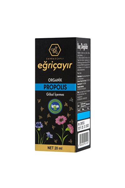 ZAYKA Eğriçayır Organik Propolis Damla Su Bazlı 20 Ml