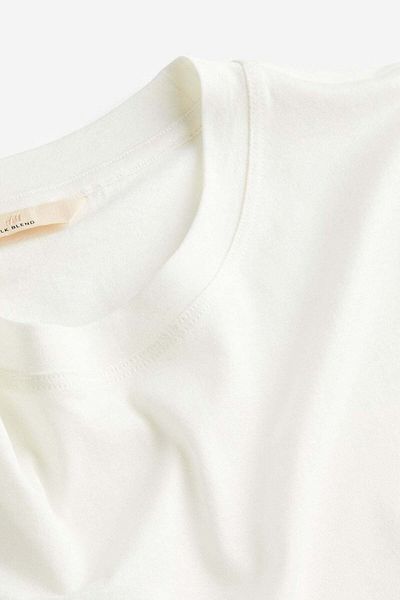 H&M Silk-blend T-shirt