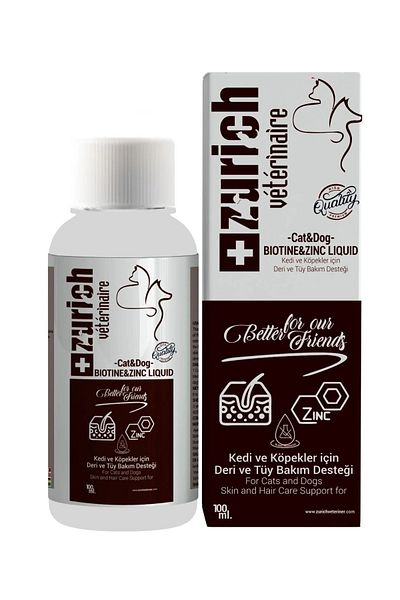 Wovna Cat Dog Biotin Skin and Hair Care Liquid 100 ml Liquid