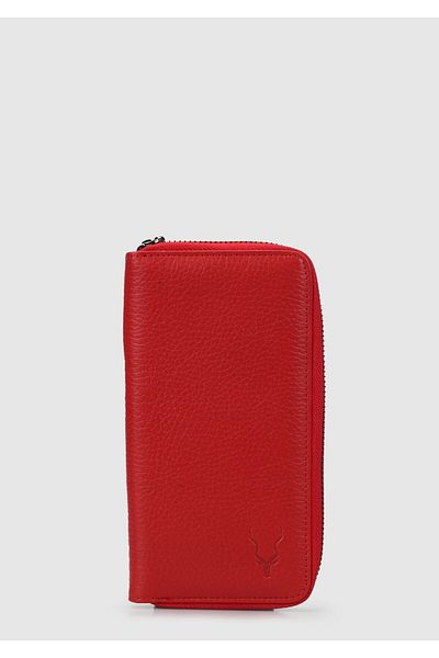 Carrera Carrera Car006 Red Genuine Leather Wallet