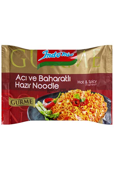 ZAYKA İndomie Gurme Acı Ve Baharatlı Hazır Noodle 80 G