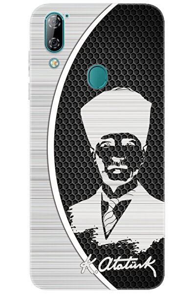 CASPER Via A4 Uyumlu Kılıf Desen Baskılı Silikon Atatürk Tasarım STK:398 CP-2Ngehtf