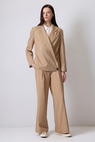 Touché Privé Padded Double Breasted Blazer Jacket