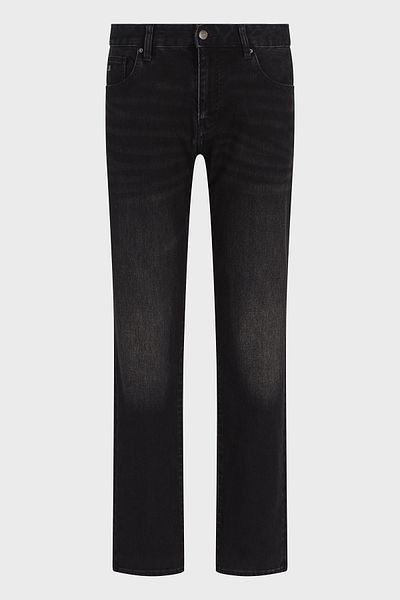 Armani Exchange Stretch Cotton Slim Fit Regular Waist Straight Leg Jeans Men's Jeans Pants Xm 000049   Af13266