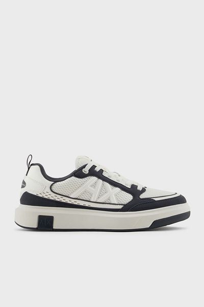 Armani Exchange Armani Exchage Logo Mesh Detailed Sneaker Shoes Men's Shoes Xux242 Xv912 U389