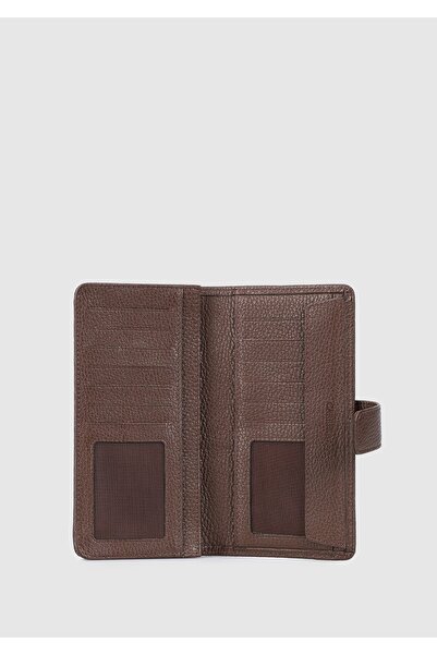 Carrera Carrera Brown Wallet - Car0015 Model, Genuine Leather