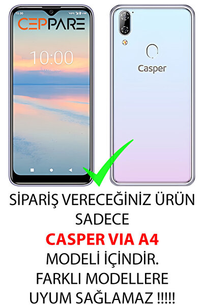 CASPER Via A4 Uyumlu Kılıf Desen Baskılı Silikon Atatürk Tasarım STK:398 CP-2Ngehtf