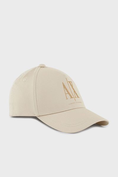 Armani Exchange Cotton Stone Logo Hat Hat Xw 000957   Af13846 U1092