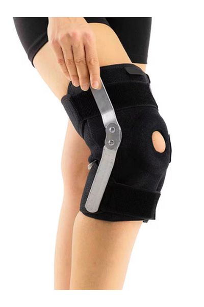 ARWEX Patella and Steel Supported (Hinged) Knee Brace Standard