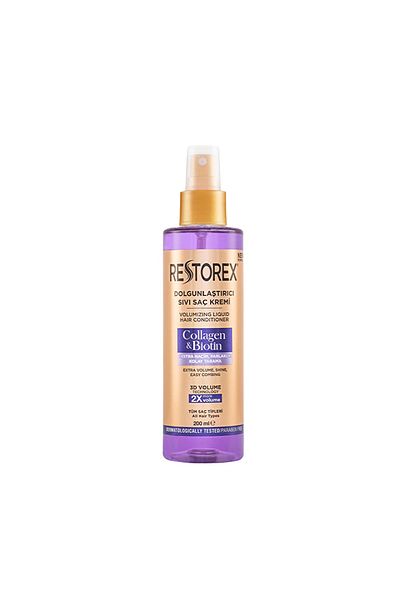 Restorex Plumping Liquid Conditioner Collagen & Biotin 200 ml