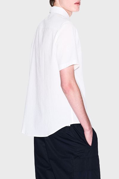 Armani Exchange 100% Cotton Regular Fit Short Sleeve Shirt Men's Shirt Xm 001237   Af13141 U0009