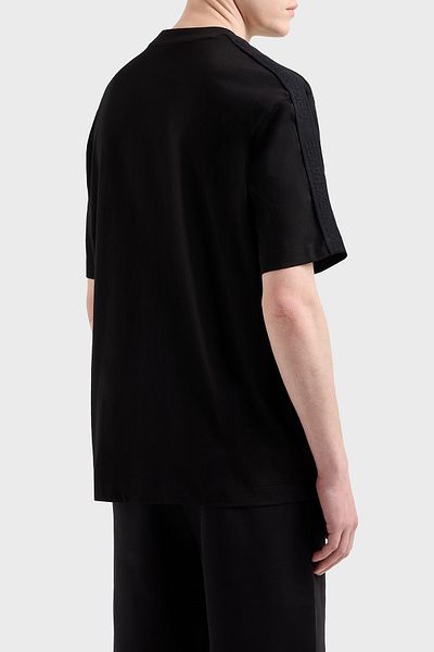 Armani Exchange Ανδρικό μπλουζάκι ποδηλάτου Armani Exchange 100% βαμβακερό κανονική εφαρμογή