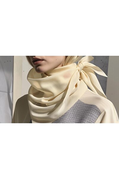 laviyonsa Uzun şifon tül pareo (110*150cm) aynı kumaş BANDANA HEDİYELİ