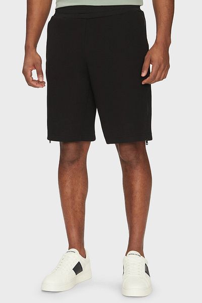 EA7 Cotton Blended Regular Fit Logo Zipper Detailed Short Men's Short 7m 000143   Af13538 Uc001