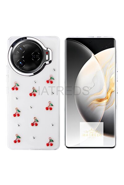 Hatreds Tecno Camon 30 Pro 5G Kılıf Kamera Koruma Çıkıntılı Metalik Çıkartma ...