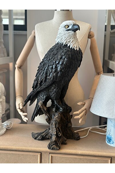 İki Cadı Tasarım Dev Kartal Figürü Polyester Malzeme Ofis ve Ev Dekorasyonu İ...
