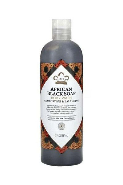 Nubian Heritage Nubian Heritage African Body Wash, Cleansing and Balancing - 384 ml