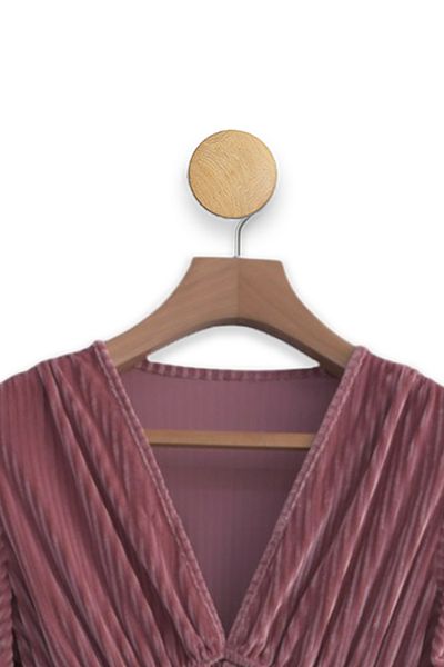 Lilo Co Rose Velvet Maxi Dress