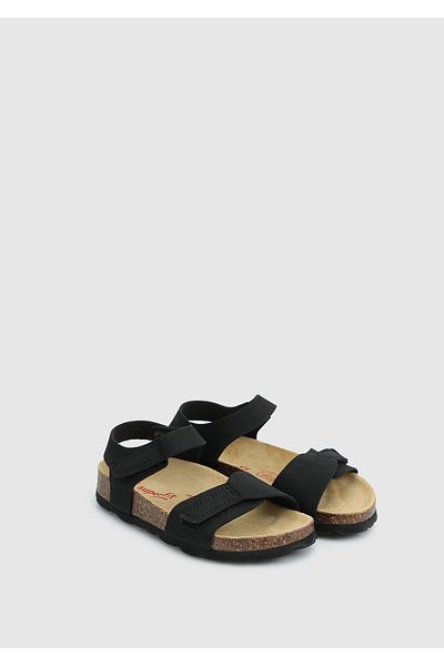Superfit Black Boy's Flat Sandals