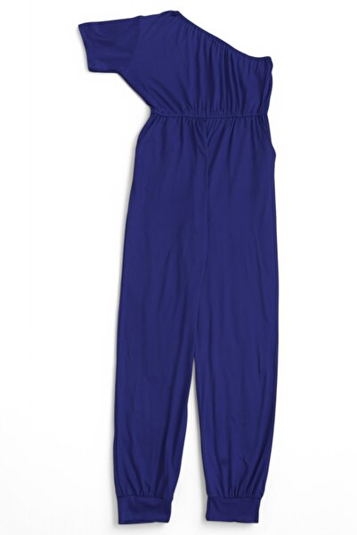 Lilo Co One-Shoulder Jumpsuit - Blue