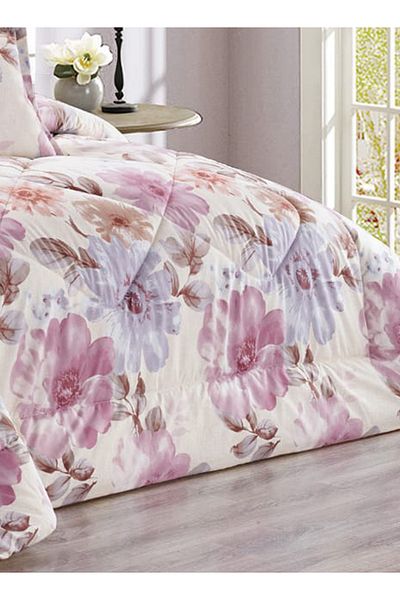 Generic Comforter Set 4 Piece Single Size Elegant Bedspread Lightweight Comforter Suitable for All Seasons