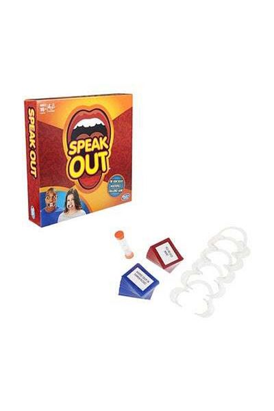 HALAMODO 10 Ridiculous Voice Mouthpiece Challenge Party Double-Sided Card Game For Kids