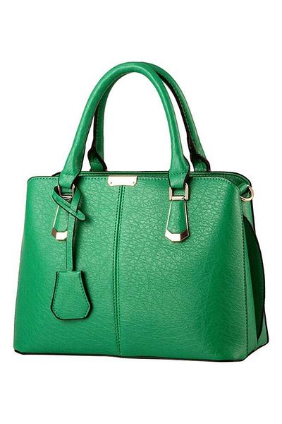 Generic Elegant Large Capacity Shoulder Bag Green