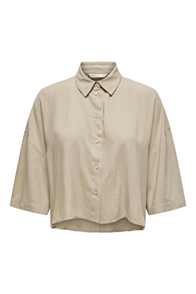 ONLY قميص قصير من أونلاستريد لايف 2/4 Wvn Noos