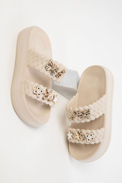 SOHO 20305 Dámské pantofle Beige-K