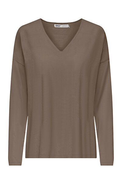 ONLY Onlchiantı life ls v-neck knit moch