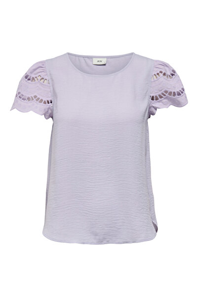 ONLY Jdyhannah Life S/S Lace Top Wvn