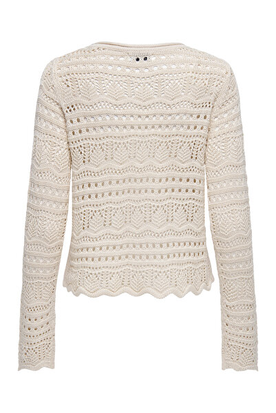 ONLY Jdysun Lay L/S Boatneck Pullov. Knt Noos