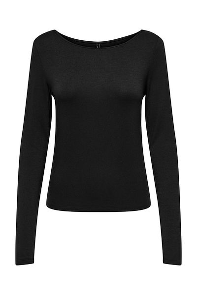 ONLY ONLFELINA L/S TIGHT BOATNECK TOP JRS