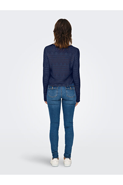 ONLY Jdysun Lay L/S Boatneck Pullov. Knt Noos