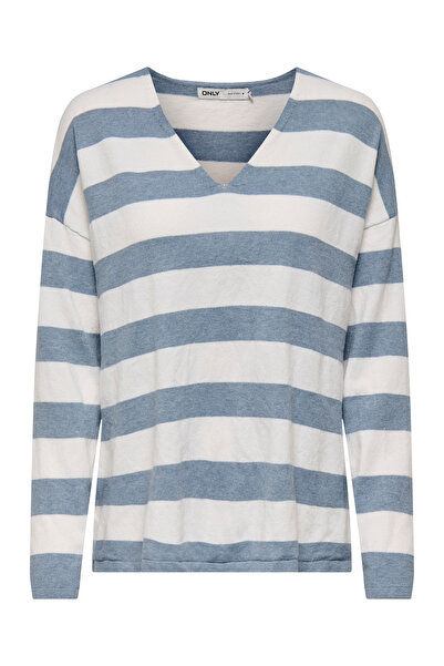 ONLY Onlchiantı life ls v-neck knit moch