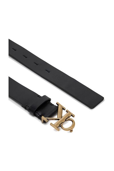 Calvin Klein MONOGRAMOVÁ PLAKOVÁ PŘEZKA 30MM