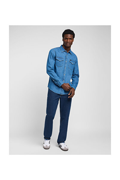 Lee DAREN Černé kalhoty se zipem a lemováním