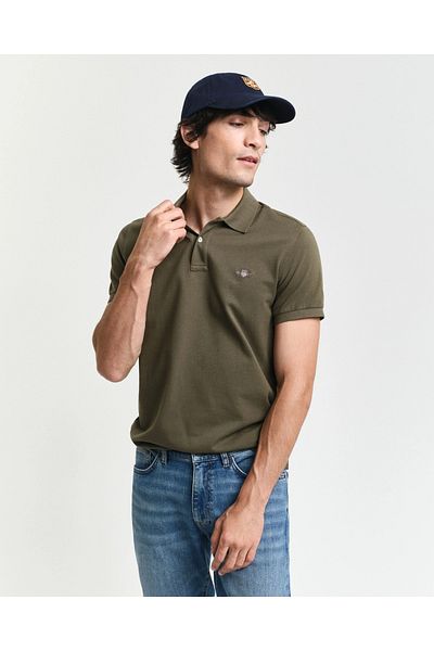 Gant SLIM SHIELD SS PIQUE POLO
