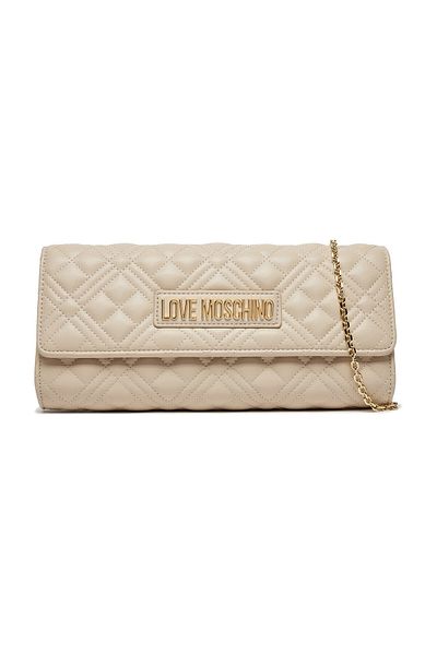 Love Moschino Prošívaná taška s logem Chain Strap - JC4294PP0ILA0110