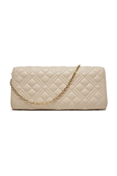 Love Moschino Prošívaná taška s logem Chain Strap - JC4294PP0ILA0110