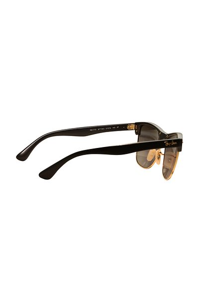 Ray-Ban Rb 4175 877/m3 57-16 Ochelari de soare Clubmaster supradimensionați unisex - Afumat Mineral Polarizat Gradient