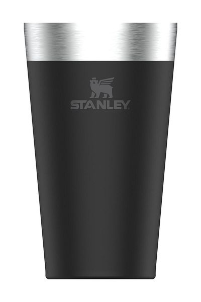 Stanley Drink Black Steel Adv Vac 16oz Pint Cup - 0,47 L