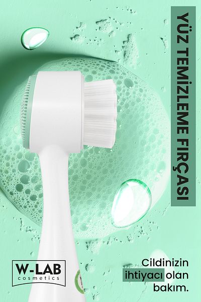 W-Lab Kozmetik فرشاة تنظيف الوجه