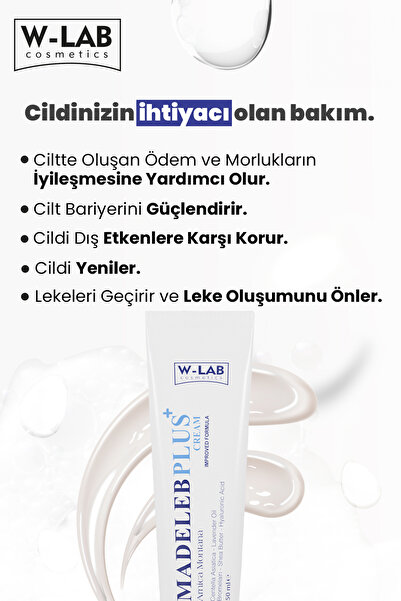 W-Lab Cosmetics Madeleb Plus Krem 50 ml