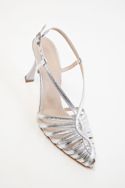 SOHO Stříbrné dámské klasické boty na podpatku 20448