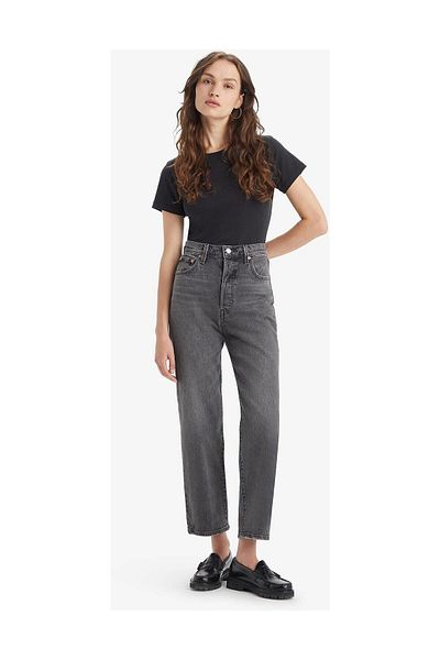 Levi's Dámské džínové kalhoty Ribcage Straight Ankle – dobře opotřebované
