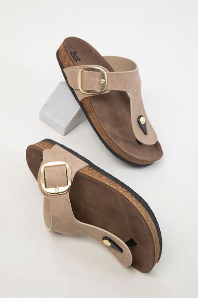 SOHO 20478 Beige Hausschuhe für Damen