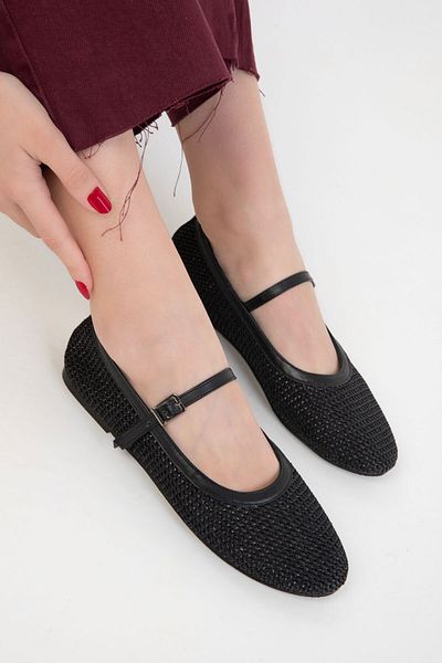 SOHO Black Women's Ballerina Ballet 20473